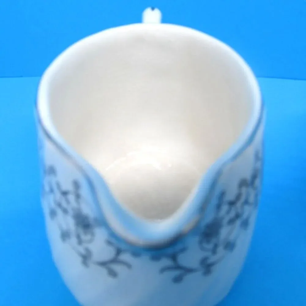 Enoch Wedgwood Manchester Covered Sugar Dish and Creamer